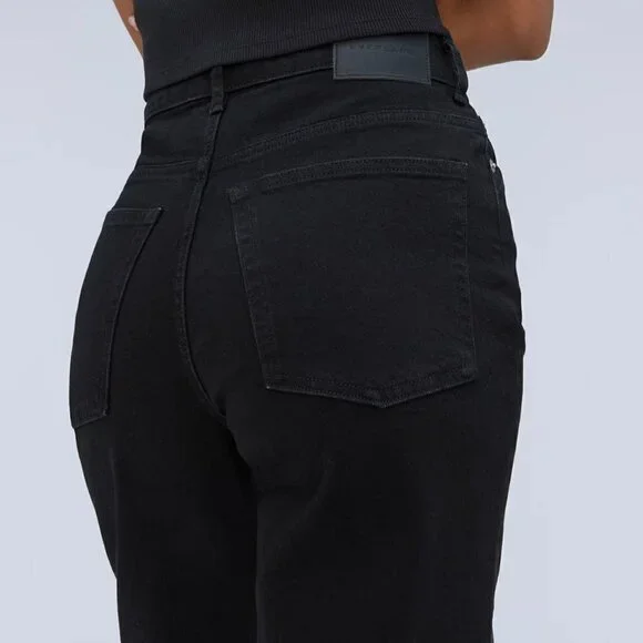 NWT Everlane Black The Way High Jean - Size 24